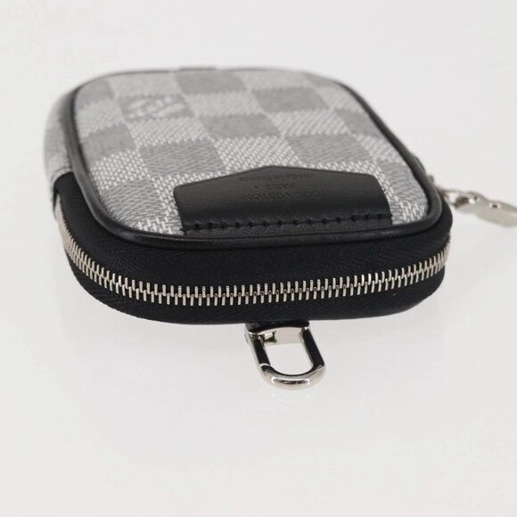 LOUIS VUITTON Damier Graffiti 3D Modular Pouch Gray N60447 LV Auth 143172 - Picture 6 of 14